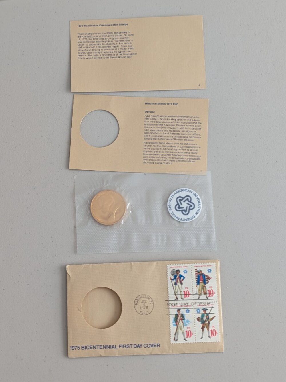 1776 - 1976 United States Bicentennial Coin Set